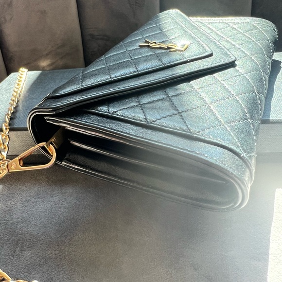 Sold. Yves Saint Laurent Gaby wallet on chain - Picture 11 of 15